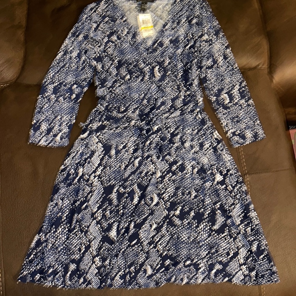INC print dress